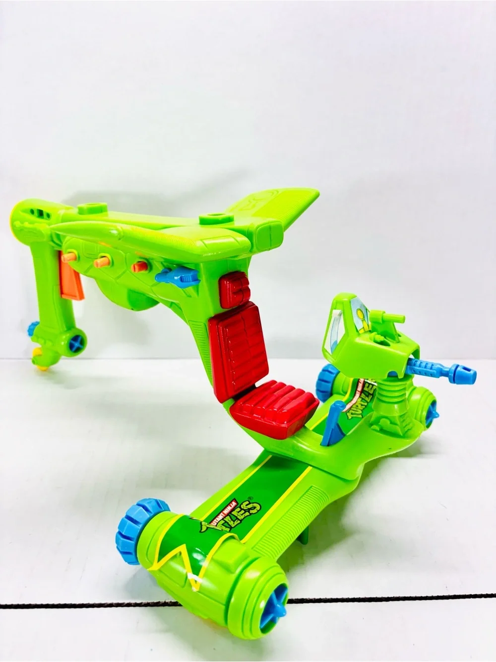 1991 Playmates Teenage Mutant Ninja Turtles TURTLE BLIMP Incomplete Vintage
